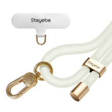 Stoyobe Phone Lanyard Silicone Phone Lanyard - White