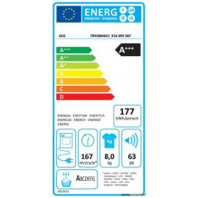 Dryer with heat pump AEG TR939M6CE