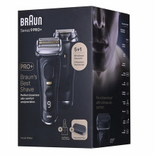 Braun Series 9 Pro+ 9590cc Wet &amp; Dry Foil skustuvas Trimmer Black