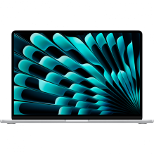 15 colių MacBook Air: Apple M3 lustas su 8 branduolių CPU ir 10 branduolių GPU, 24 GB, 512 GB SSD – sidabrinis, modelis 