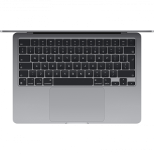 13 colių MacBook Air: Apple M3 lustas su 8 branduolių CPU ir 8 branduolių GPU, 16 GB, 256 GB SSD – Space Grey, modelis A