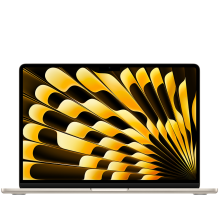 13-inch MacBook Air: Apple M3 chip with 8-core CPU and 8-core GPU, 16GB, 256GB SSD - Starlight,Model A3113