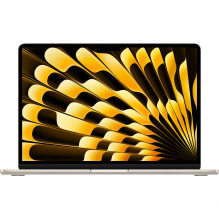 13 colių MacBook Air: Apple M3 lustas su 8 branduolių CPU ir 8 branduolių GPU, 16 GB, 256 GB SSD – Starlight, A3113 mode