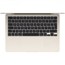 13 colių MacBook Air: Apple M3 lustas su 8 branduolių CPU ir 8 branduolių GPU, 16 GB, 256 GB SSD – Starlight, A3113 mode