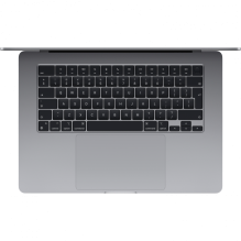 15 colių MacBook Air: Apple M3 lustas su 8 branduolių CPU ir 10 branduolių GPU, 24 GB, 512 GB SSD – Space Grey, modelis 