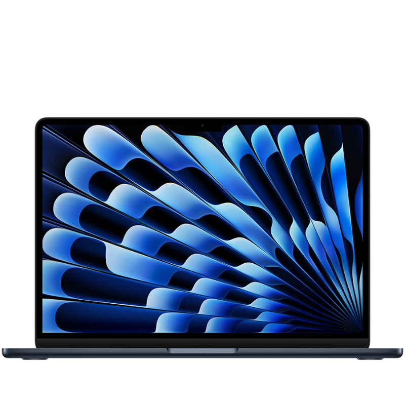 13-inch MacBook Air: Apple M3 chip with 8-core CPU and 10-core GPU, 24GB, 512GB SSD - Midnight,Model A3113