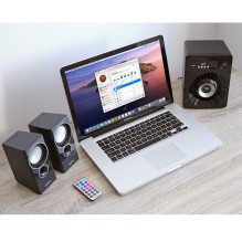 Audiocore AC910 garsiakalbių rinkinys 10 W PC / Laptop Black Bluetooth