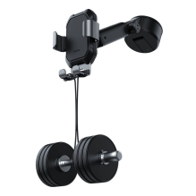 Baseus telescopic gravity car holder for the windshield black (SUYL-TK01)