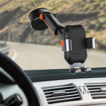 Baseus telescopic gravity car holder for the windshield black (SUYL-TK01)