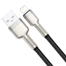 Baseus Cafule Series Metal Data USB-A / Lightning 2.4A cable 1m - black