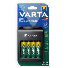 Varta LCD Plug Charger 57687 Baterijų įkroviklis