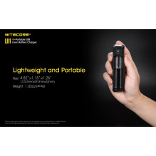 Nitecore UI1 Portable USB Intelligent Universal Baterijų įkroviklis