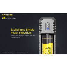 Nitecore UI1 Portable USB Intelligent Universal Baterijų įkroviklis