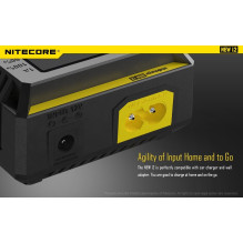 Nitecore New I2 Intellicharger Baterijų Įkroviklis