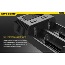 Nitecore New I2 Intellicharger Baterijų Įkroviklis