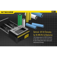 Nitecore New I2 Intellicharger Baterijų Įkroviklis