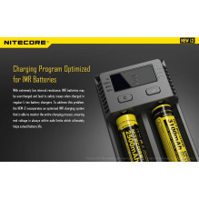 Nitecore New I2 Intellicharger Baterijų Įkroviklis