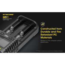 Nitecore UMS2 Intelligent USB Superb Baterijų įkroviklis