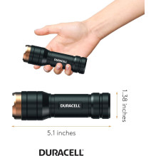 Duracell Aluminum LED Flashlight 250 Lumens prožektorius