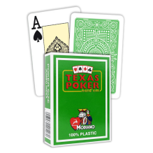 Modian Texas Poker Hold Em Jumbo Index Game cards (light green)