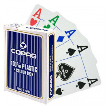 COPAG 4 Color Poker cards (blue)