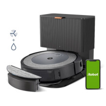 Robot Vacuum Cleaner - iRobot Roomba Combo i5+, Black