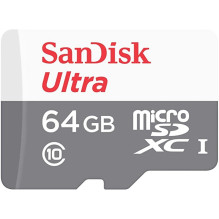 Memory Card - SanDisk 64GB MicroSDXC Class 10