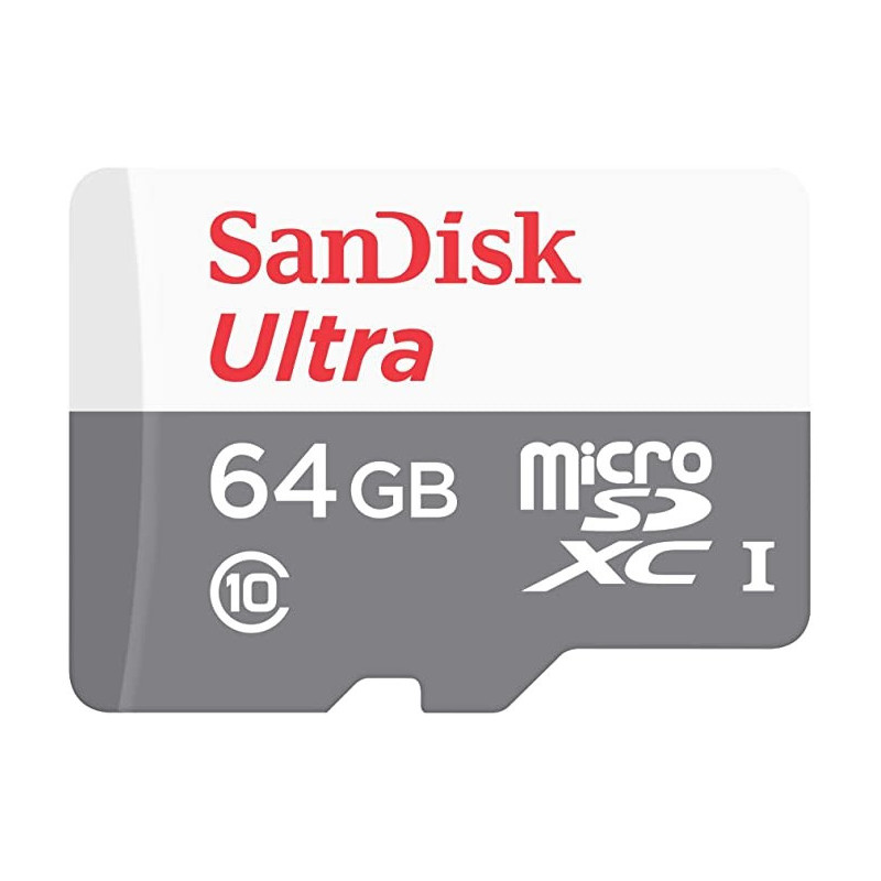 Memory Card - SanDisk 64GB MicroSDXC Class 10