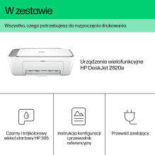 Printer - HP DeskJet 2820e A4 4800 X 1200 Dpi Wi-Fi