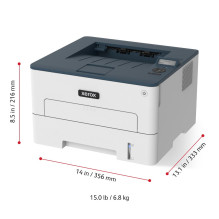 Lazerinis spausdintuvas - Xerox B230 34ppm Bevielė Balta/ Mėlyna