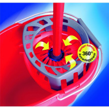 Grindų Valymo Šluostė - Vileda Torsion Power Kaušas Su Valytuvu