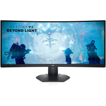 LCD Monitor, DELL, S3422DWG, 34&quot;, Gaming / Curved / 21 : 9, Panel VA, 3440x1440, 21:9, 2 ms, Height adjustable, Til