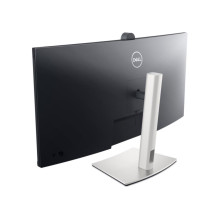 LCD Monitor, DELL, P3424WEB, 34&quot;, Curved / 21 : 9, Panel IPS, 3440x1440, 21:9, 60Hz, 5 ms, Speakers, Camera 4MP, Sw