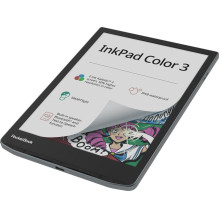 E-Reader, POCKETBOOK, InkPad Color 3, 7,8&quot;, 1872x1404, 1xUSB-C, belaidis LAN, Bluetooth, PB743K3-1-WW