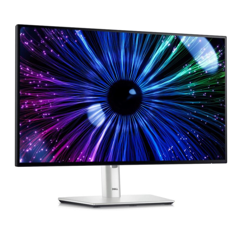 LCD Monitor, DELL, U2424HE, 23.8&quot;, Panel IPS, 1920x1080, 16:9, 120Hz, Matte, 8 ms, Swivel, Pivot, Height adjustable