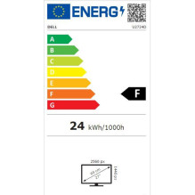LCD monitorius, DELL, U2424H, 23,8&quot;, Panel IPS, 1920x1080, 16:9, 120Hz, matinis, 8 ms, pasukamas, pasukamas, reguli