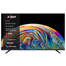 TV Set, DAHUA, 65&quot;, 4K / Smart, 3840x2160, Wireless LAN, Bluetooth, Android TV, Black, DHI-LTV65-SD400