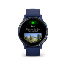 SMARTWATCH VIVOACTIVE 5 / BLUE 010-02862-12 GARMIN