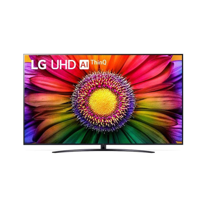 TV Set, LG, 86&quot;, 4K / Smart, 3840x2160, Wireless LAN, Bluetooth, webOS, Black, 86UR81003LA