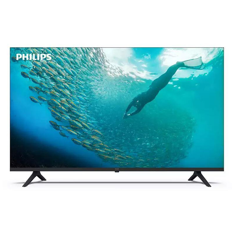 TV Set, PHILIPS, 43&quot;, 4K / Smart, 3840x2160, Titan OS, Black, 43PUS7009 / 12