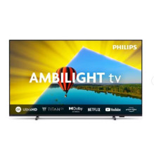 Televizorius, PHILIPS, 50&quot;, 4K / Smart, 3840x2160, belaidis LAN, Bluetooth, Titan OS, 50PUS8079 / 12