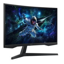 LCD Monitor, SAMSUNG, LS27CG552EUXEN, 27&quot;, Gaming / Curved, Panel VA, 2560x1440, 16:9, 165 Hz, Matte, 1 ms, Height 