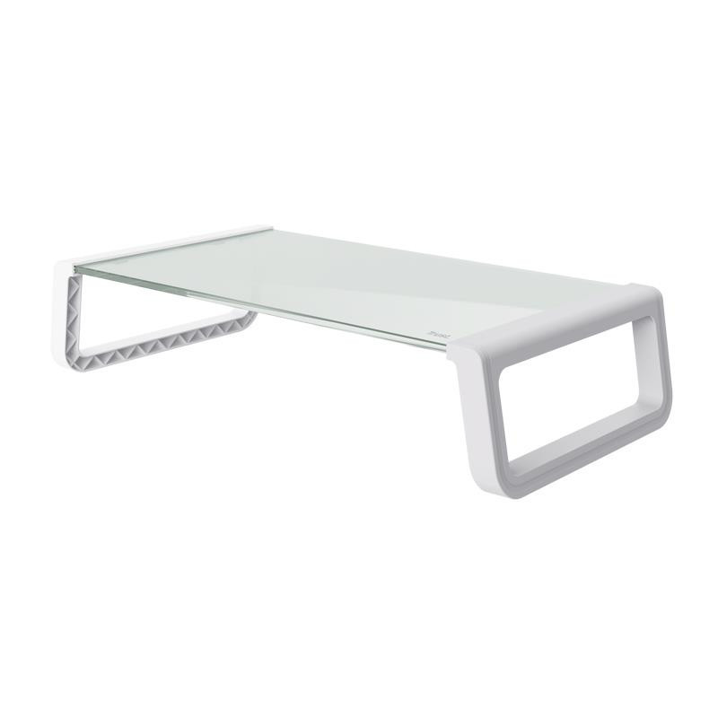 MONITOR ACC STAND MONTA / GLASS WHT 25351 TRUST