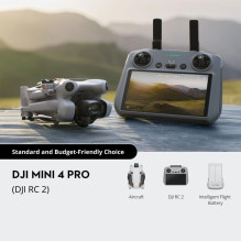 Drone, DJI, DJI Mini 4 Pro (DJI RC 2), Consumer, CP.MA.00000732.03