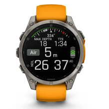 SMARTWATCH FENIX 8 SAPPHIRE / ORANGE 010-02904-11 GARMIN