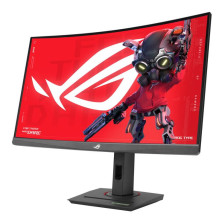 LCD Monitor, ASUS, ROG Strix XG27WCMS, 27&quot;, Gaming / Curved, Panel VA, 2560x1440, 16:9, 280Hz, 1 ms, Swivel, Height