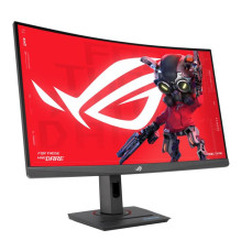 LCD Monitor, ASUS, ROG Strix XG27WCMS, 27&quot;, Gaming / Curved, Panel VA, 2560x1440, 16:9, 280Hz, 1 ms, Swivel, Height