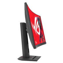 LCD Monitor, ASUS, ROG Strix XG27WCMS, 27&quot;, Gaming / Curved, Panel VA, 2560x1440, 16:9, 280Hz, 1 ms, Swivel, Height