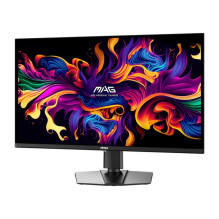 Monitorius, MSI, 31,5&quot;, žaidimų, skydelis QD-OLED, 3840x2160, 16:9, 165Hz, 0,03 ms, pasukamas, pasukamas, reguliuoj