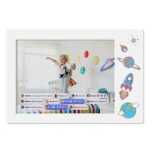 DIGITAL PHOTO FRAME DOODLE 9 / WHITE FF0901SA-WE01 MYFIRST